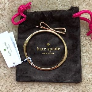 Kate Spade Gold Bow Bangle